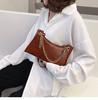 SCIONE Net Red Small Black Bag Female 2019 Autumn and Winter New Fashion Retro One-shoulder Armpit Bag