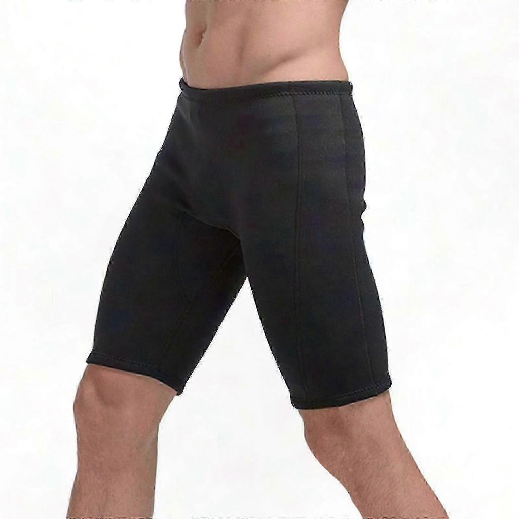 Men's 3mm Neoprene Shorts for Water Sports, Surfing, Kayaking, Diving, Cycling and Gym Workouts