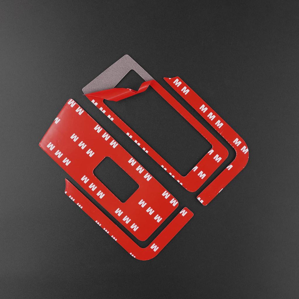 AIRSPEED Real Carbon Fiber Car Door Window Lift Button Decorative Frame for Volkswagen Beetle Interior Decorative Stylish Custom Interior Panel with