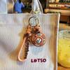 Capybara Rotating Cute Cartoon Bag Charm [LeChengMM] Keychain. (Type 2)