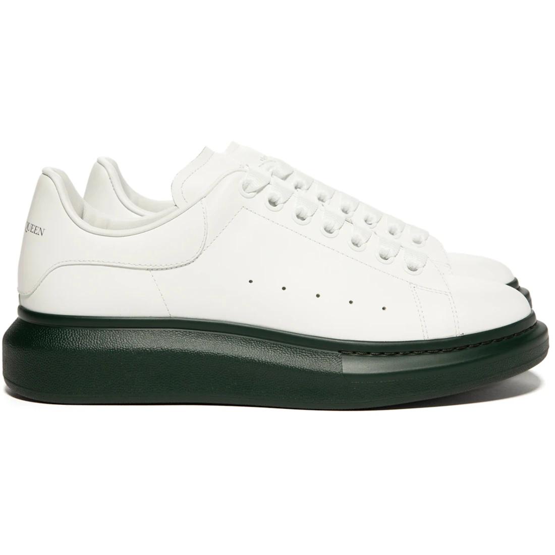 

Sneaker Alexander McQueen Oversized Sneaker White Green Sole(553680WHTQ49448) 39