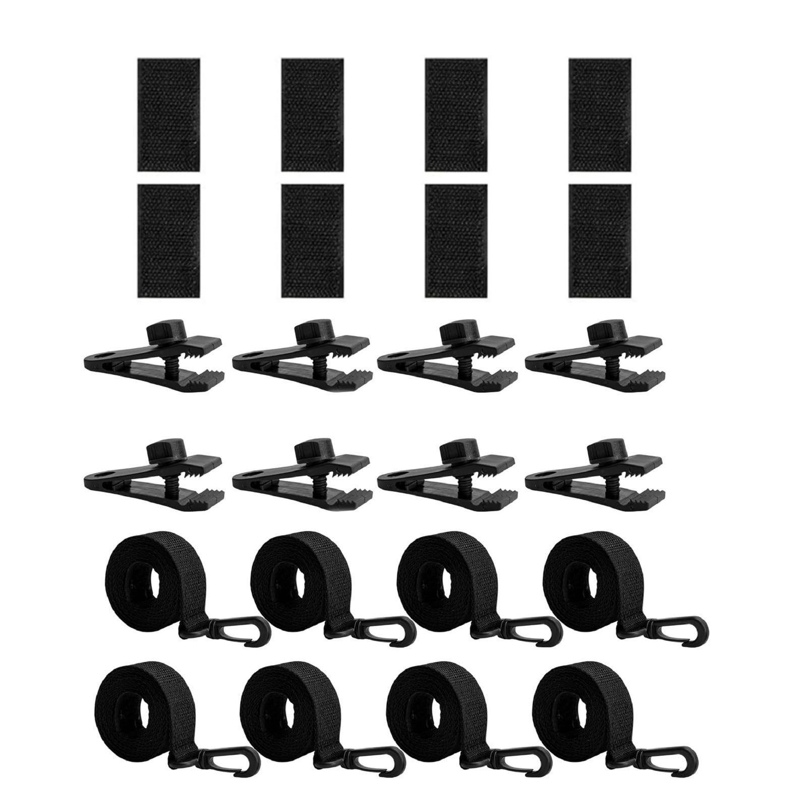 

Комплект аксессуаров для сматывания солнечного покрытия бассейна, ремень и зажим для солнечного покрытия наземного бассейна One Size