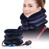 Inflatable Cervical Collar Neck Traction Support Pain Relief Massage Pillow for Relax Health Care Head Stretcher