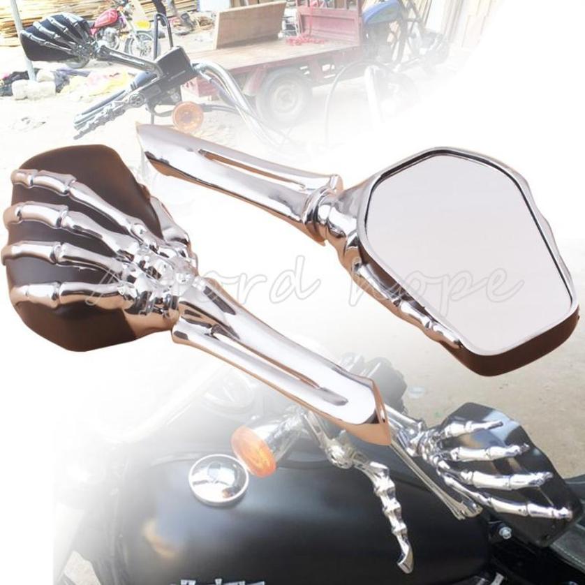 Motorcycle Rearview Mirror Motorcycle Modified Personalized Ghost Hand Reflector Universal Ghost Claw Motorcycle ReversingMirror