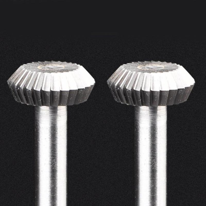 Y-Type Carbides Rotary File Disc-Shaped TungstenSteel Grinding Head Slotting Milling