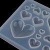 Candy Heart Silicone Mold Assortment Resin Cabochon Making Epoxy Craft Supplies