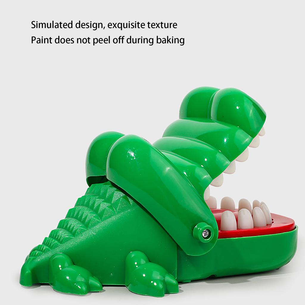 Children'S Crocodile Bite Finger Toy Parent Child Interactive Game Bite Crocodile Toy Trick Man Prop