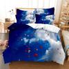 Ropa De Cama River Water Love Clouds Soft with Soft Fabric Duvet Cover Set 10% High Quality Super Soft Comfortable Bed Linens Set 2/3pcs Dropship