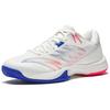 Anta Comfortable Trendy Non-Slip Wear-Resistant Low-Top Badminton Shoes Unisex Sneaker White Blue Pink 412510971-3