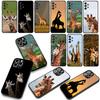 Animal Giraffe Cover Phone Case for Xiaomi Redmi 15C 15 A4 A5 9A 9T 10A 10C 9C NFC 14C Note 11 9 10 Pro 8T