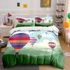 Colorful Hot Air Balloons. Bedding Sets Duvet Cover Sets Duvet Covers Pillowcases(1 * Duvet Cover 2 * Pillowcases Without Duvet Insert)