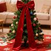Super Large Christmas Bow Pendant Xmas Tree Bowknot Pendant Ornaments for Home Decor New Year Giant Home Decor