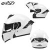 AD Winter 3C Certified Flip-Up Full Face Electric Motorcycle Helmet for Men & Women - All-Season Safety Gear