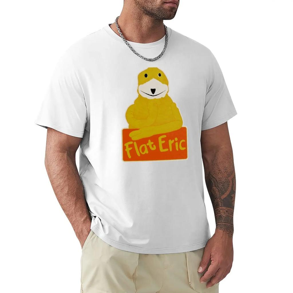 fashion t-shirt Flat Eric T-Shirt animal print shirt for boys plain t-shirt korean fashion tall tshirts graphic t shirt