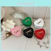 Kids Summer Girls Kids Cute Heart Pu Crossbody Bag For Daily Use
