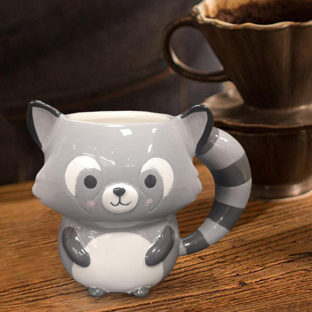 Ceramic Coffee Mug Adorable Tea Cup Novelty Milk Juice Morning Animal Porcelain