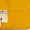 Jimmy Choo 2WAY Mini Shoulder Handbag Yellow Calfskin Women Used