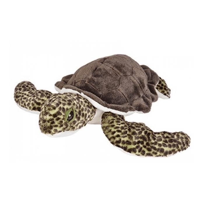 Peluche - WILD REPUBLIC - Cuddlekins Tortue De Mer Verte - Mixte - Enfant - Naissance - Intérieur