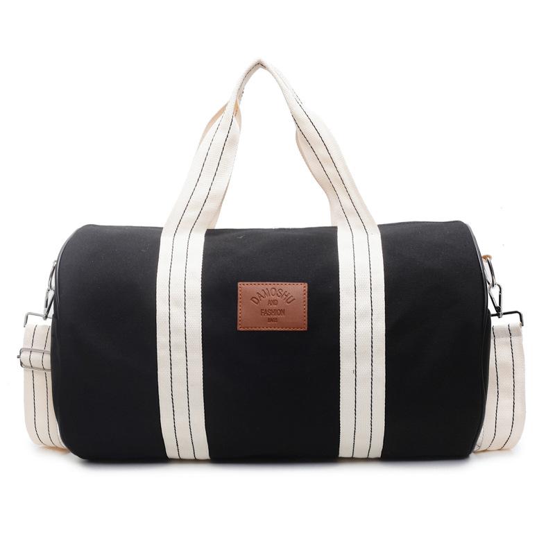 

Мужские и женские студенческие сумки для хранения одежды, багажные сумки, большой вместимости, для отдыха, для путешествий на открытом воздухе чёрный