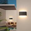 Ultra-thin Modern LED Wall Light: Waterproof Minimalist Fixture for Outdoor, Bedroom, and Living Room.
