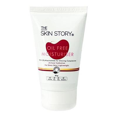 The Skin Story 2% Niacinamide Oil-Free Moisturizer | Lightweight Gel Cream for Dewy Skin & Hydration | Fast-Absorbing, Non-Greasy| 50g