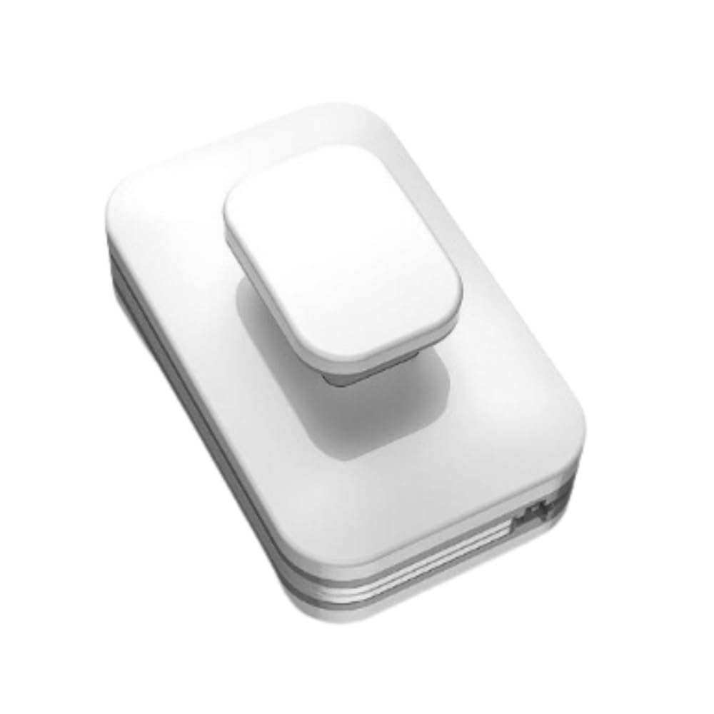 

Tropchou Стеклоочиститель для мытья окон со страховочным тросом для предотвращения падения, Двусторонний для окон, Высотных зданий, Магнитный, белый