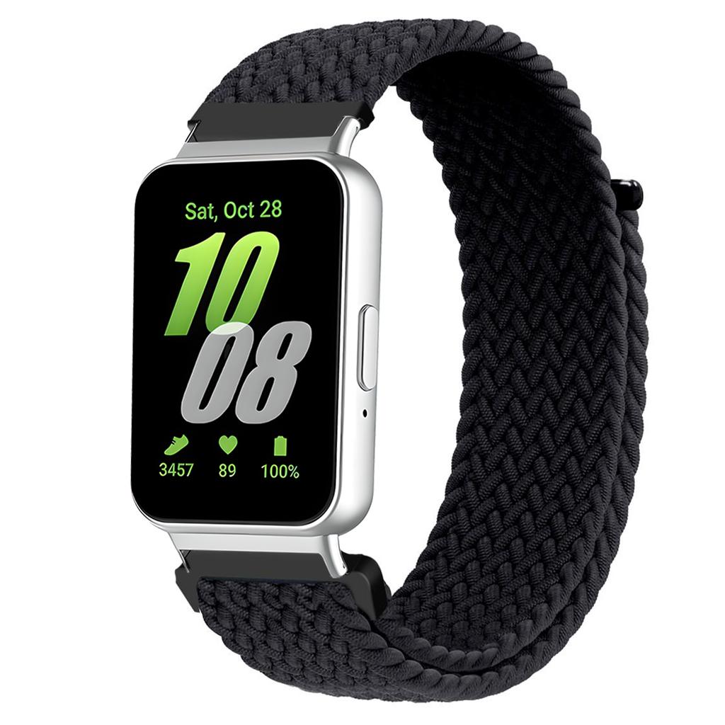 Bands for Galaxy Fit 3 Strap Accessories Sport Nylon Braided Adjustable Replacement Correa Bracelet for Samsung Galaxy Fit3 Band