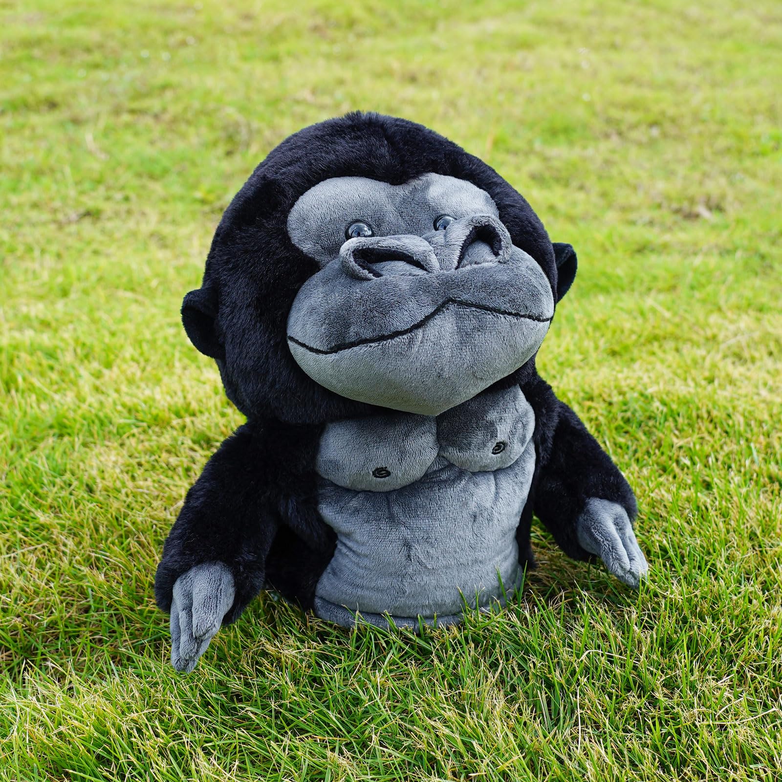 

Golf Gorilla Driver Character Golf Driver Animal Plush Driver Cover Headcover, Cover, Headcover, Headcover, Headcover, чёрный