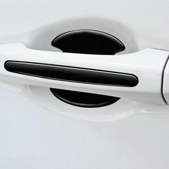 8PCS Car Door Handle Bowl Anti Scratch Sticker Accessories Protector Cover Trim