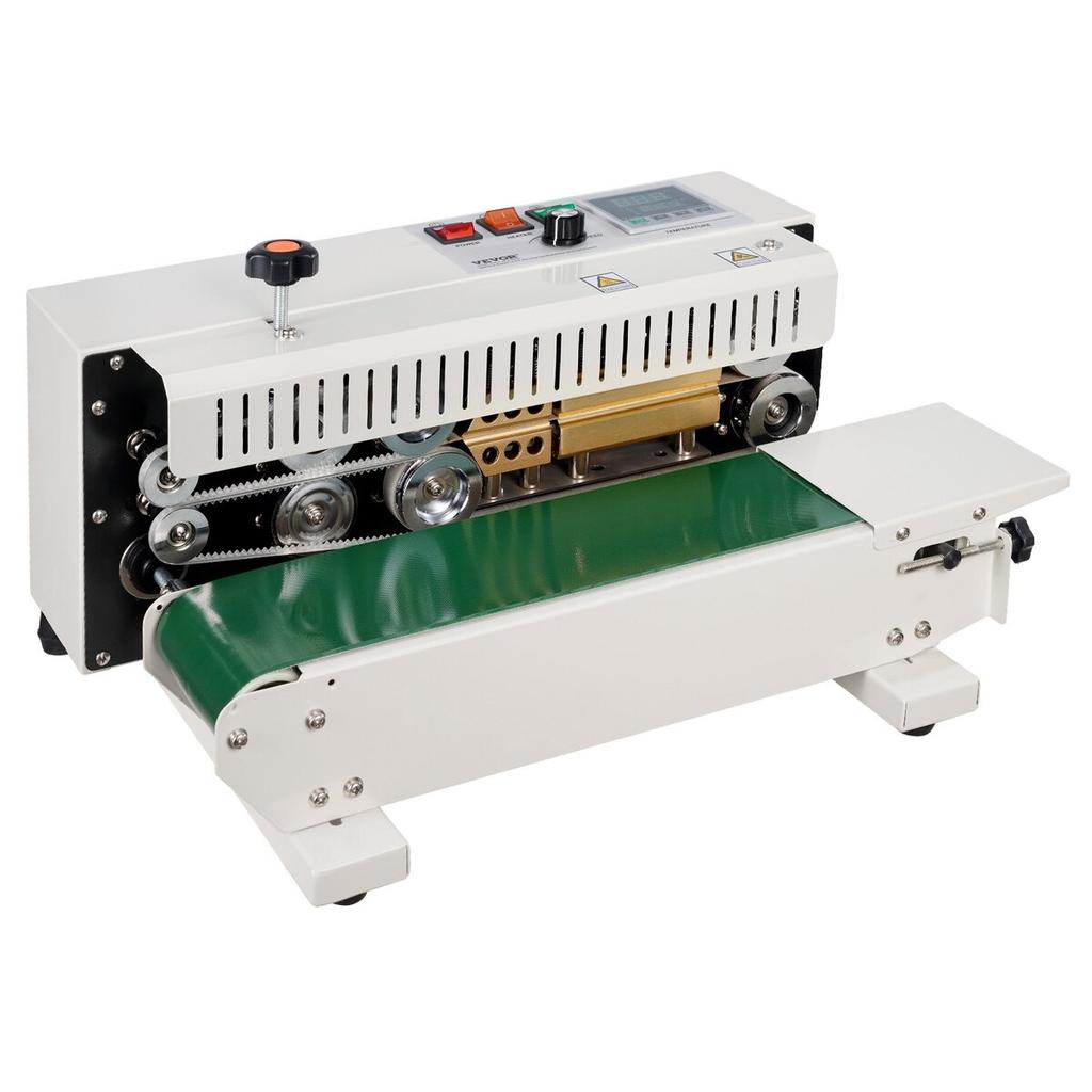 Continuous Bag Band Sealing Machine Horizontal Band Sealer Carbon Steel