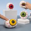 Halloween Augapfel Quetschspielzeug Realistischer TPR Stressabbau Ball Knebel Scherz Fidget für Kinder Erwachsene Tragbares Dekompressions-Gadget für Angst Partygeschenke