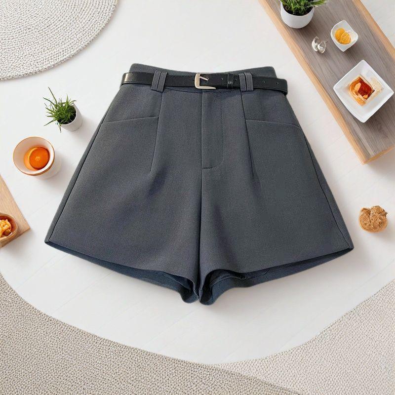Women's High-Waisted Plus Size A-Line Wide-Leg Shorts - Spring/Summer 2026 Collection