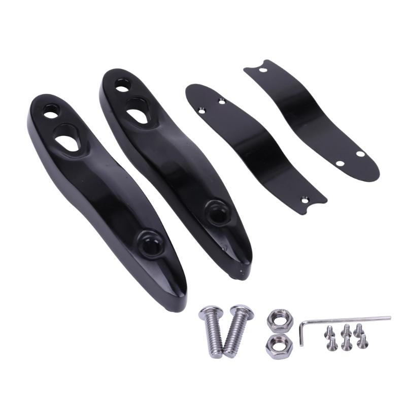 Aluminum Motorcycle Signal Mount Relocation Kit Bolt-On Left Right Bracket for Rear Custom Build Projects