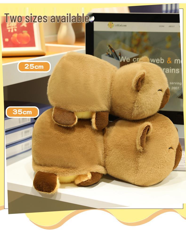 Reversible Capybara To Bee Plush Toy