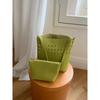 Women's 2026 Retro Korean Hollow Weave Tote: Versatile Large Capacity Fashion Bucket Bag