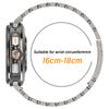 MEN Stainless Steel Strap for Samsung Galaxy Ultra Black Orange Wristband for SAMSUNG GALAXY ULTRA Luxury Metal Link Bracelet