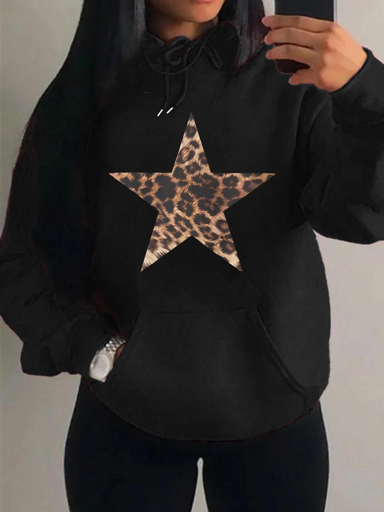 

Мужской и женский принт большого размера, свободный крой, повседневный, мягкий, удобный и дышащий, худи-пуловер для активного отдыха M