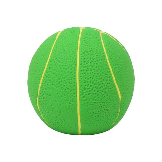 Sports Ball Dog Chew Toy Bite Resistant Boredom Stress Relief Squeaky Latex Football Soccer Tennis Teething Cleaning Toy Pet Supplies