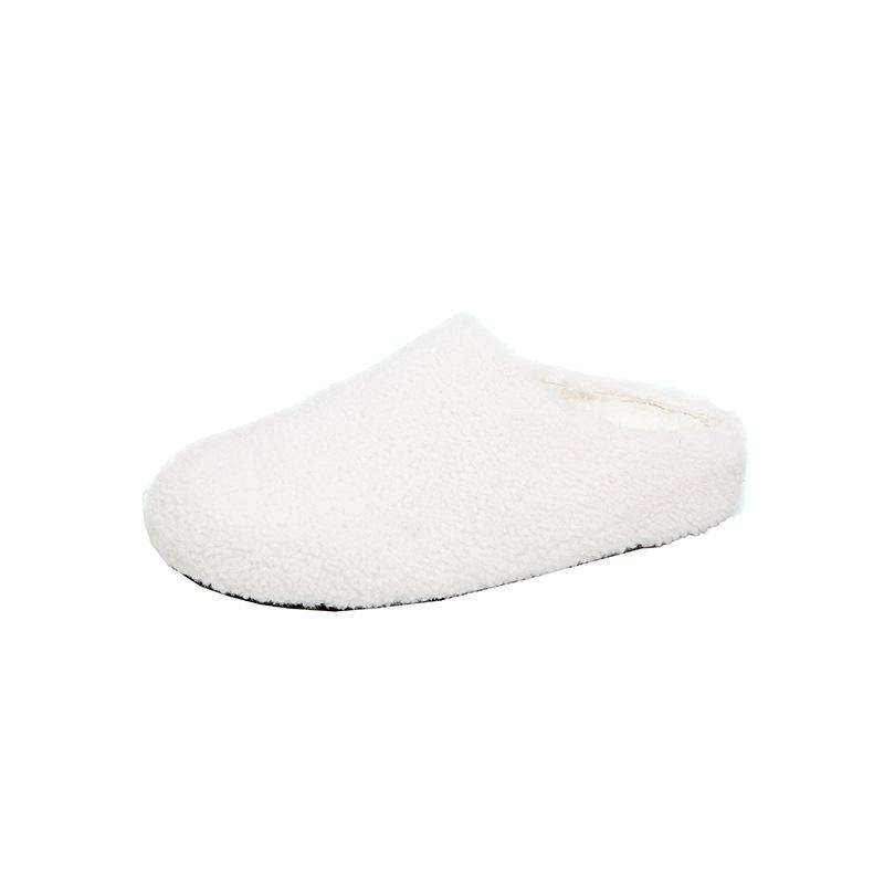 

Su Yinyin has the same style, with a bag head and a foot on warm cotton shoes, plush and fluffy half slippers, and women s autumn and winter wear. 35 белый