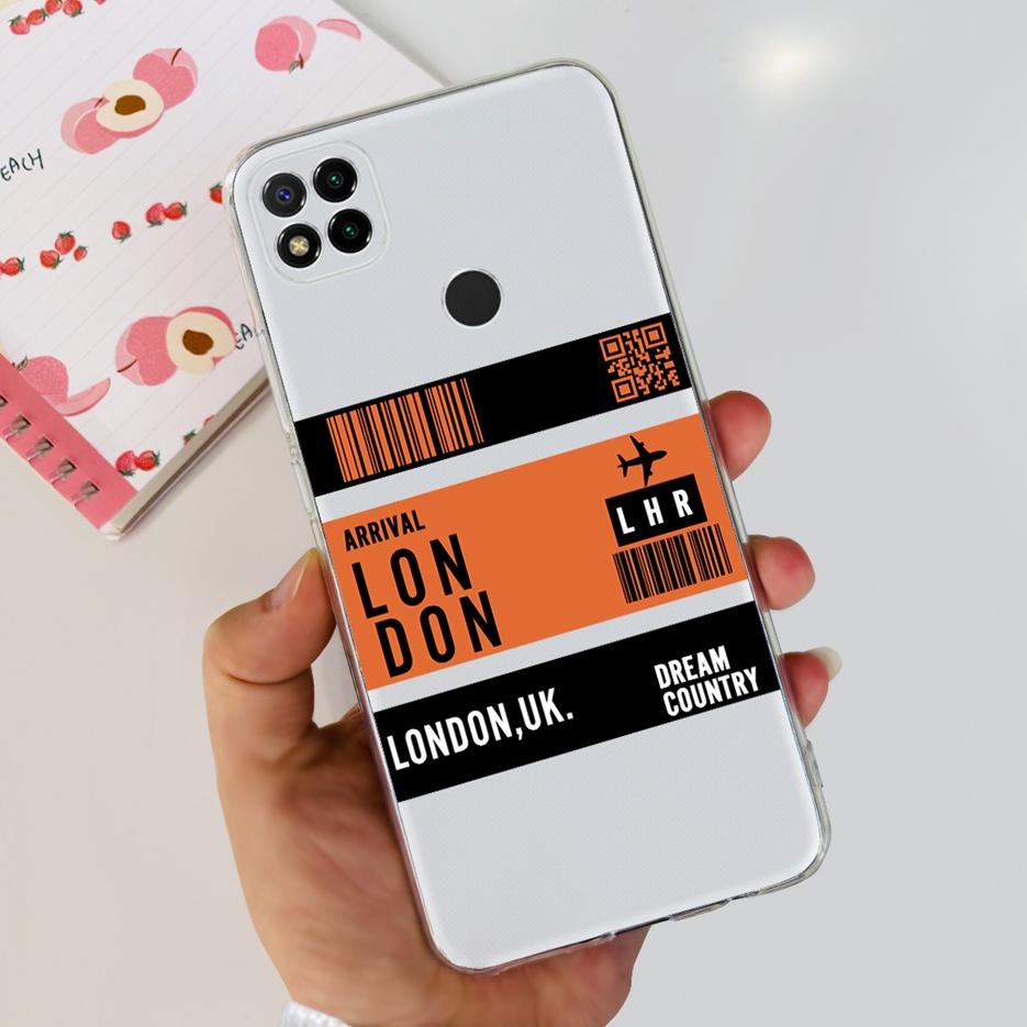 For Xiaomi Redmi 9C Case Cute Spaceman Soft Silicone Phone Case For Xiaomi Redmi 9C NFC 9 C Redmi9C Back Cover 6.53'' Funda Capa