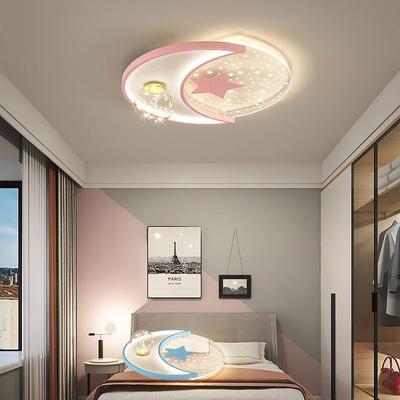 Světlo do dětského pokoje v ložnici Led lustr Stropní svítidlo Jednoduché moderní svítidlo do pokoje Princess Lamp