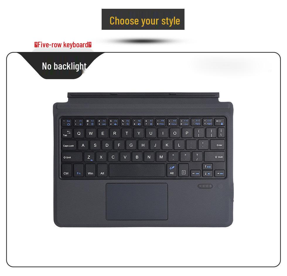 Surface Go Mehrsprachige RGB Bluetooth-Tastatur für Go 1/2/3/4