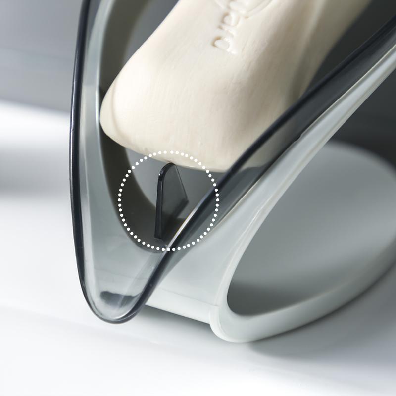 1pcsSoap Storage Rack Drain Soap Dish Bathroom Shower Soap Bathroom Hole Soap Mounted Free Accessories Box Wall Storage Holder