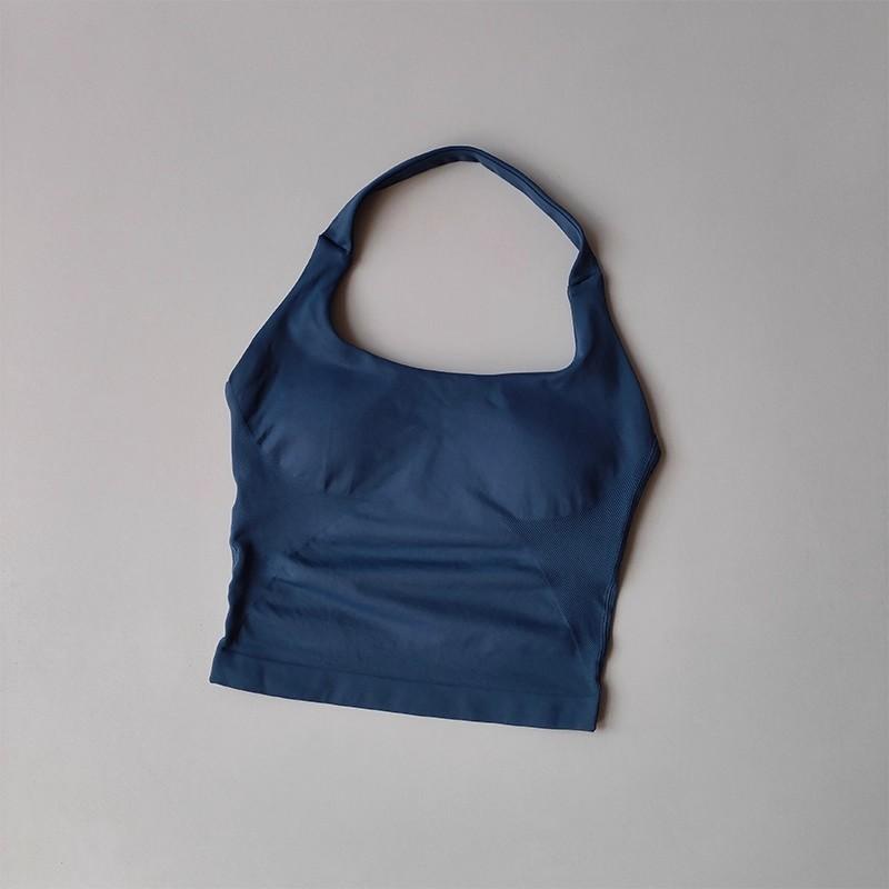 Halter Yoga Vest, Shockproof Running Sports, High-Strength Sports Underwear, Fitness, Pilates Suspender, Beautiful Back, Autumn