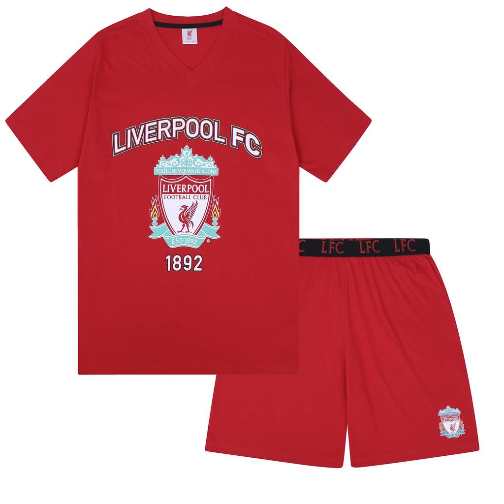 Liverpool FC Mens Short Pyjama Set