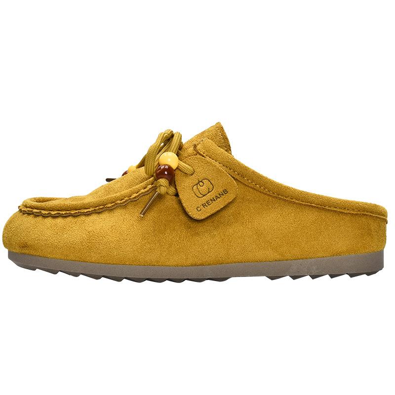 

Новые товары в продаже осенью, новые ретро баотоу, универсальные повседневные полушлепанцы на одной педали 5807 40