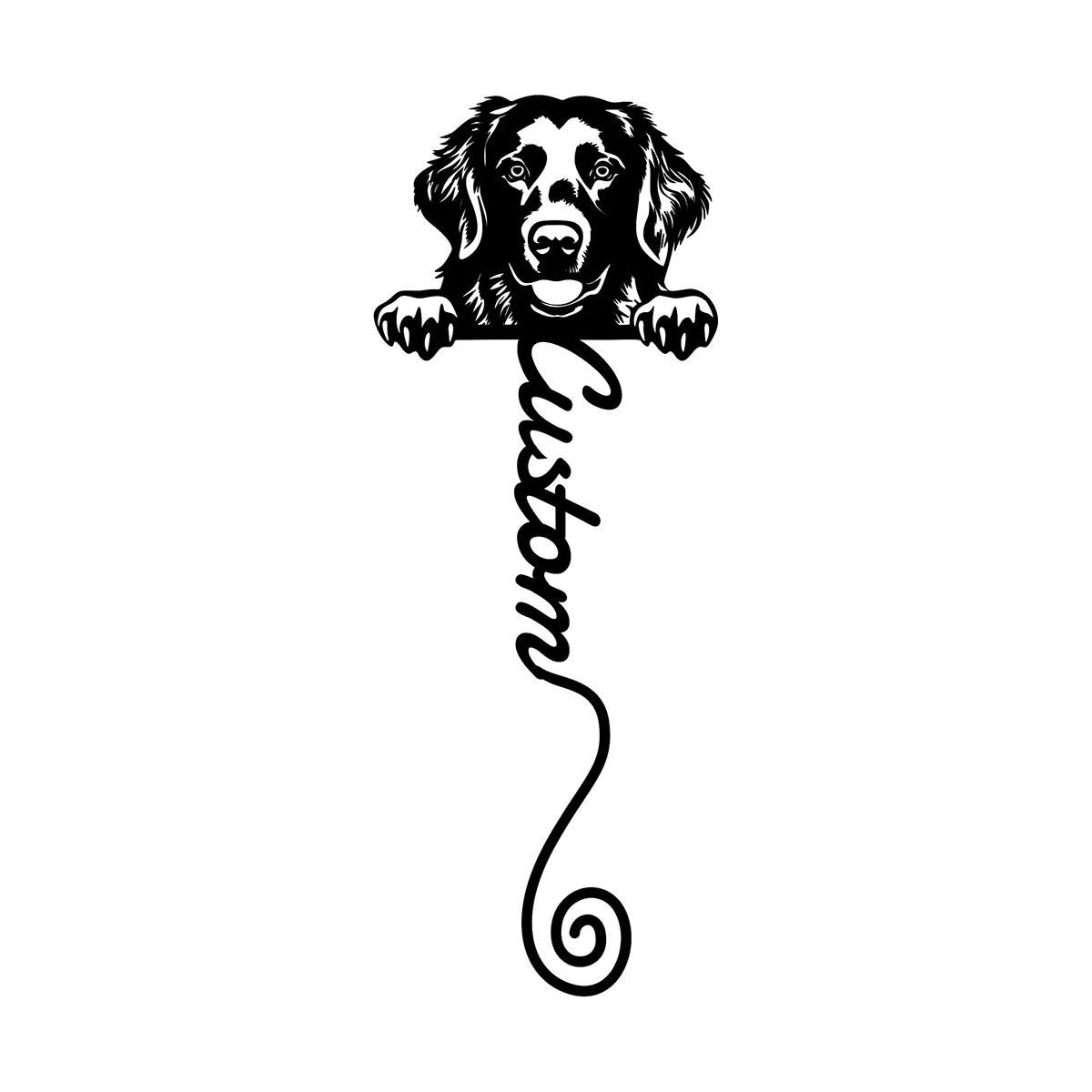 

1. Flat Coated Retriever Bookmark Dog Lover Gift 2. Metal Bookmark Unique Book Lover Gift 3. Personalized Dog Bookmark Teacher Appreciation Gift