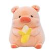 Adorable Lulu Pig Plush Toy Cute Banana Pig Stuffed Animal Pillow Soft Pp Cotton Cushion 50cm