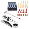 Stainless Steel Wine Opener Set with Thermometer Wine Corkscrew Present for Bar Home Kitchen