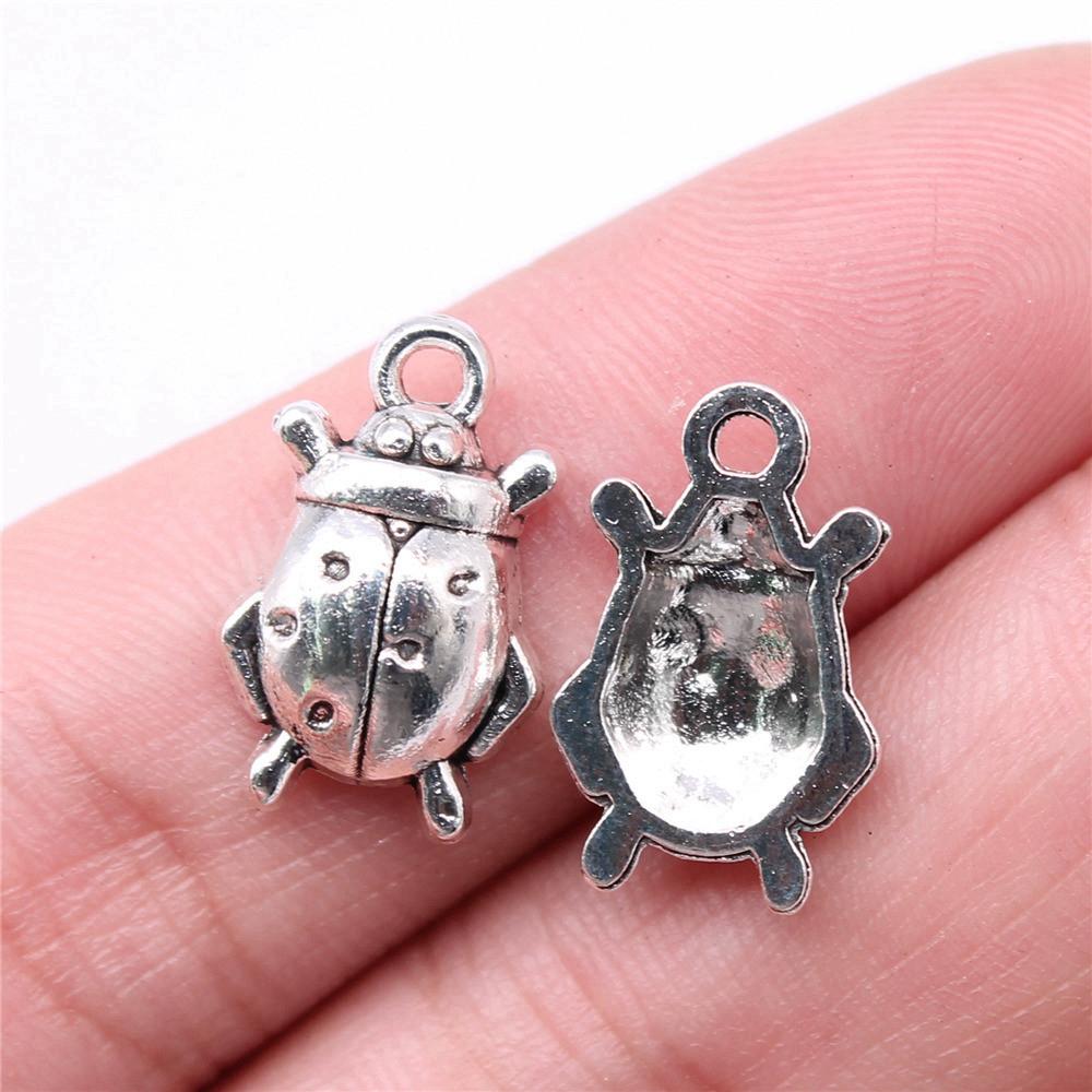 Żaby Owady Stworzenia Ogrodowe Amulet Antyczny Brąz Stop Cynku Materiały do Tworzenia Biżuterii Styl Dziecięcy Bransoletka Amulety
